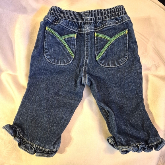 Gymboree girls size 6-12 months jeans Prep Club line, VGUC - Picture 4 of 5